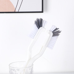 Japanese cup brush long handle plastic cleaning brush soy milk machine brush kitchen juicer wall breaking machine artifact washing crayfish brush