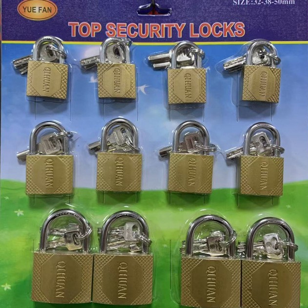 Cerradura de cobre de imitación, cerradura de hierro de succión atómica, cerradura de cilindro, cerradura doméstica, cerradura anti-robo de nuevo diseño chino