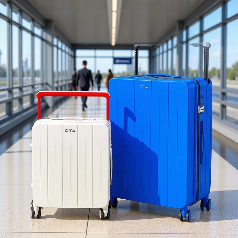 Cross-border wide-handle luggage 2026 new model women's carry-on suitcase 20inch password lock case 24inch men's travel leather suitcase 26 Cross-border wide-handle luggage 2026 new model women's carry-on suitcase 20inch password lock case 24inch men's travel leather suitcase 26