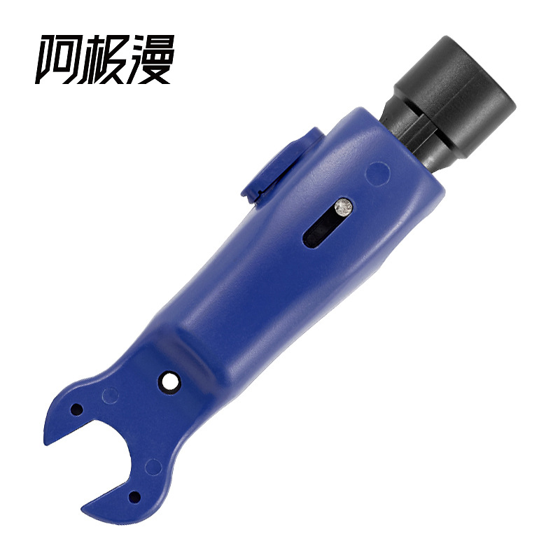 Aji Man RG59/6 Coaxial Cable Stripper Handheld Multi-function Internal Hexagonal Stripper Pliers Network Stripper Knife