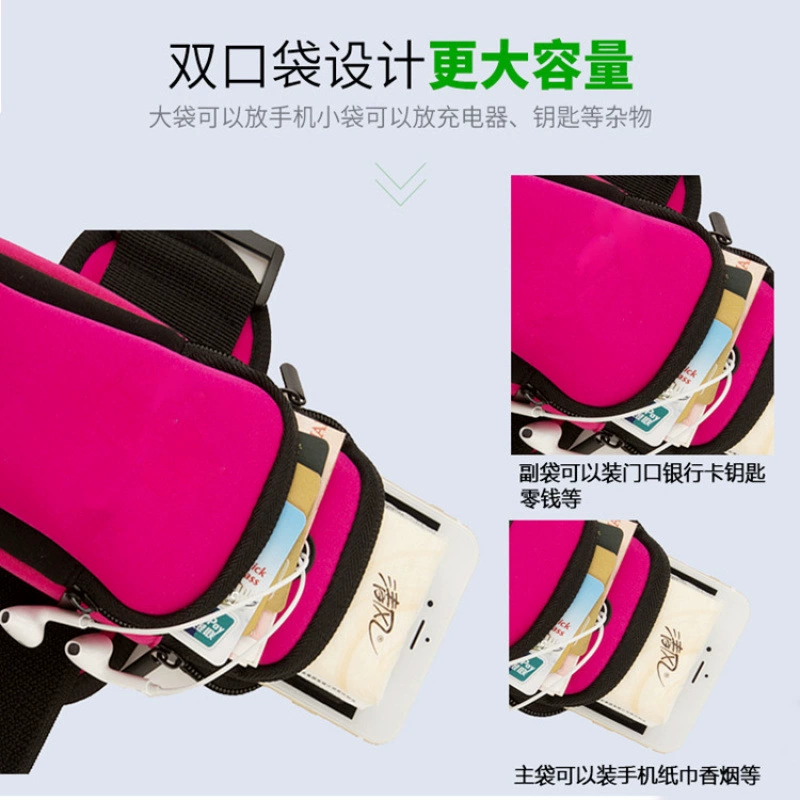 Travel handbag, purse, sports wrist bag for men and women, equipment for gym, diving, for running
