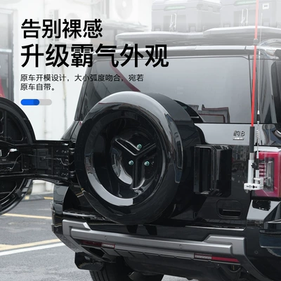 Equation Leopard 8 eight full: Spare wheel cover