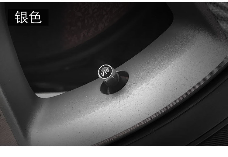 Suitable for Alfa Romeo Modified Lucky Four-Leaf Clover Tire Valve Caps, Modified Anti-Deflation Valve Core Caps
