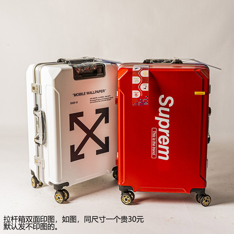 男女新款铝框拉杆箱单位印logo性价比行李箱高颜值旅行箱一件代发-阿里巴巴