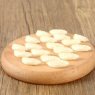Simulated PVC Dumplings, Miniature Food and Toys, Steamed Dumplings, Fun Artificial Food Models, diy Handmade Toys and Accessories