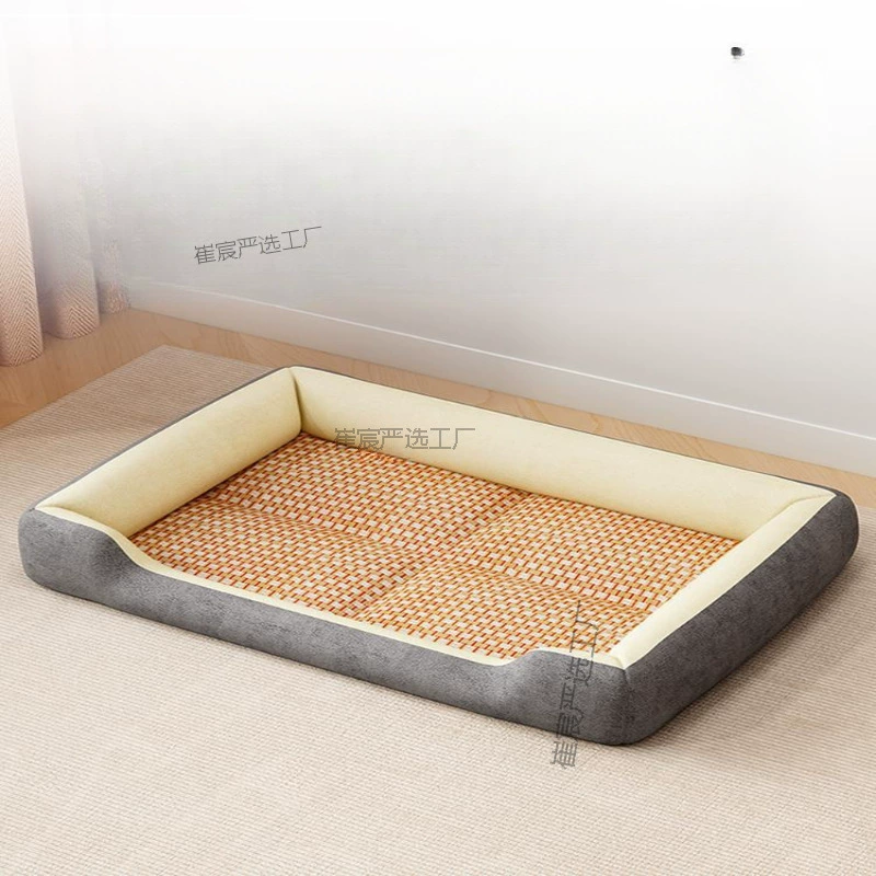 Вольер для собак на все сезоны летом, вольер для кошек, летний спальный коврик для домашних животных, охлаждающий коврик для собак Тедди, коврик для собак маленького размера, бесплатная доставка