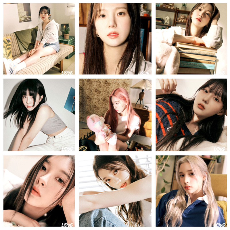 Kep1er 迷你4辑 同款不干胶海报 墙贴画 装饰画 贴画 明星周边