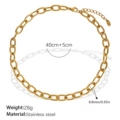 XL195G Gold Necklace