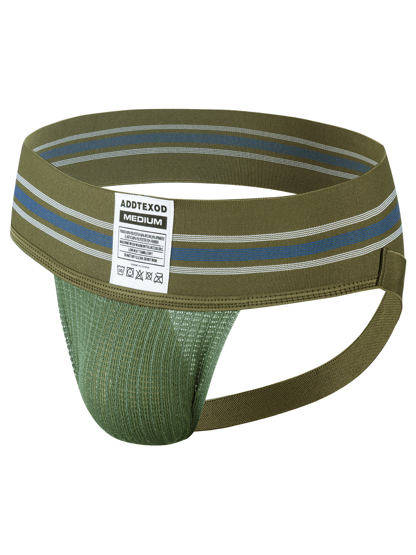 Pantalones en forma de T masculinos, cinturón ancho, bolsa de bolsa transpirable y elástica, caderas levantadas y pantalones deportivos vacíos, ropa interior doble Ding transfronteriza, Europa y los Estados Unidos