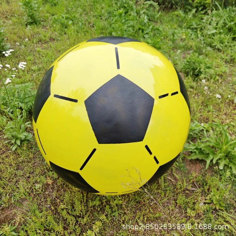 Надувной большой футбольный мяч для улицы, семейный интерактивный детский игрушечный мяч, специальный кожаный мяч для детского сада, пляжная трава, гигантский мяч