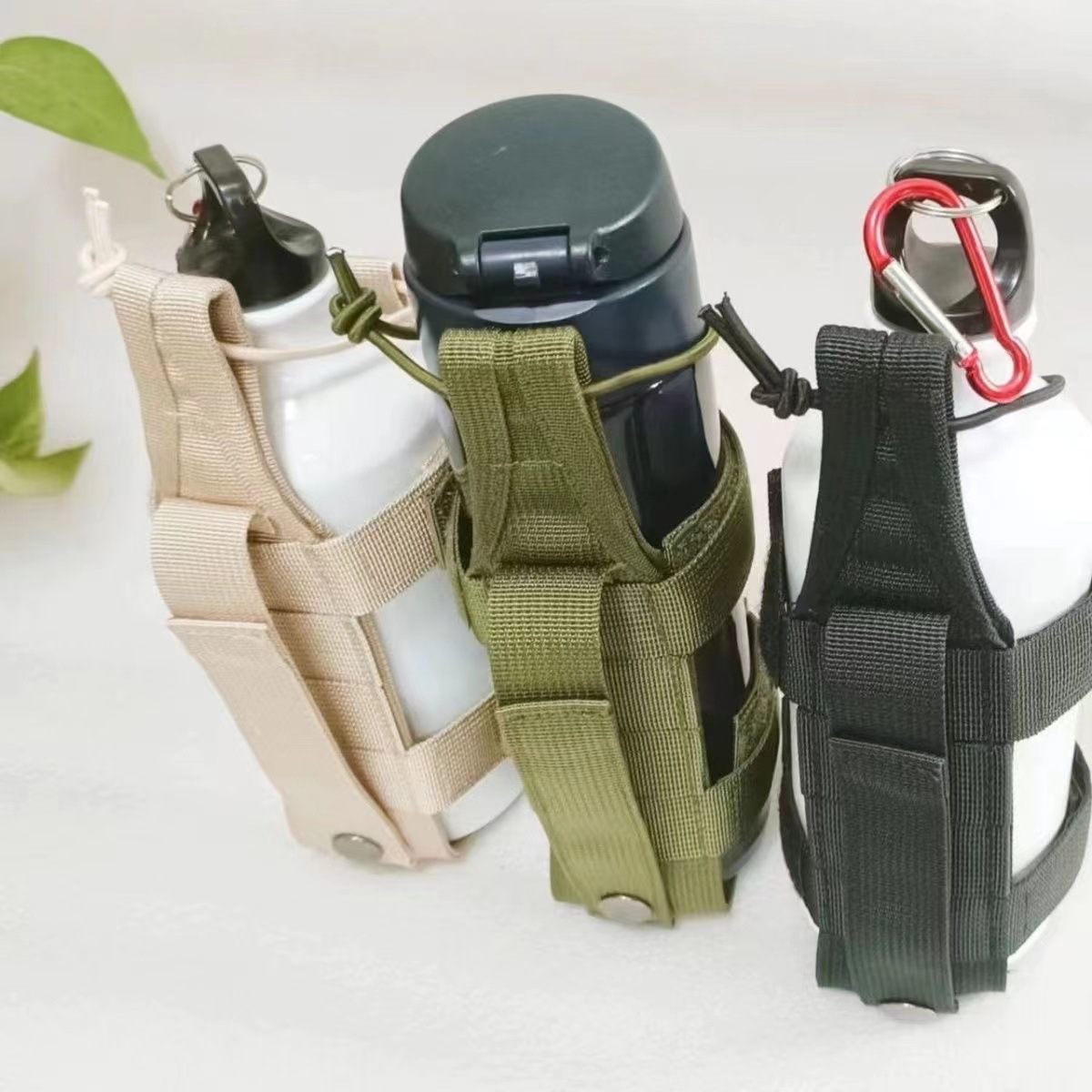 Outdoor leisure water bottle bag tactical convenient water bottle holder riding mountain climbing multi-functional adjustable water bottle protector