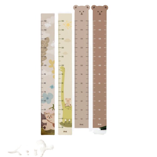 INS children's height measurement wall stickers, growth commemoration, children's room decoration wall stickers, baby souvenirs