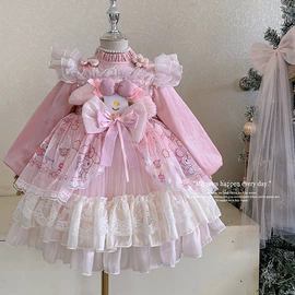 童连衣裙;童套装;普通外套