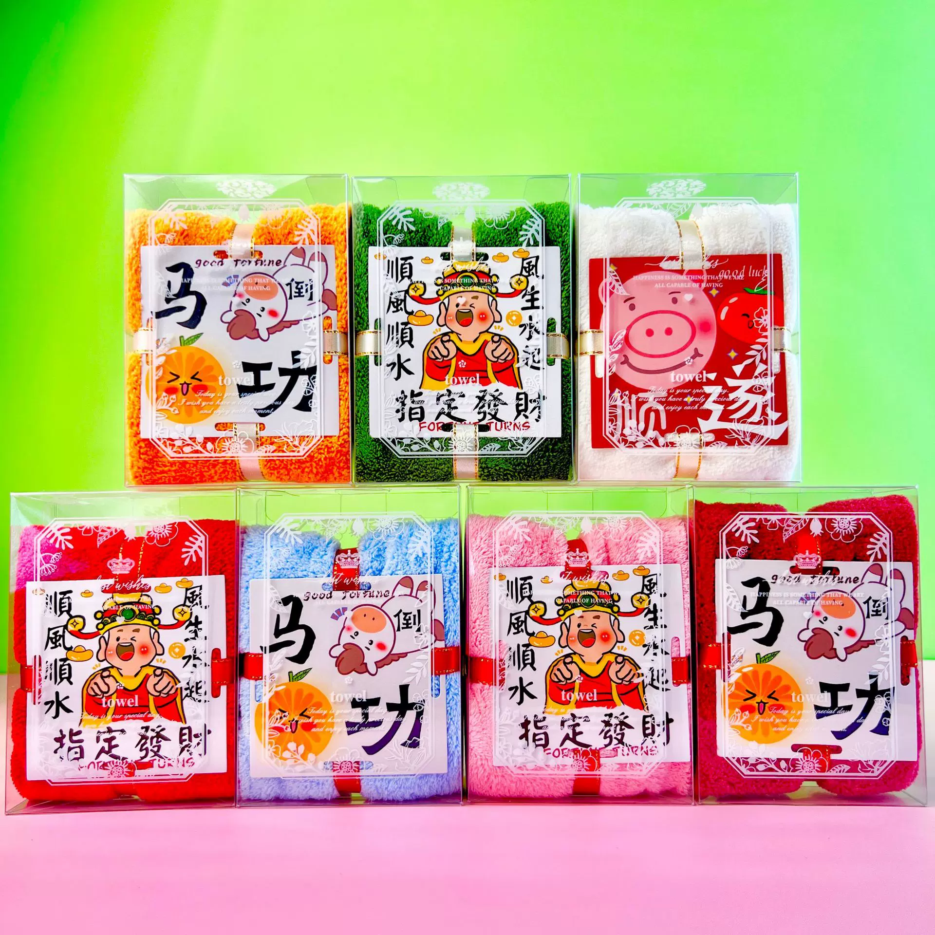 伴手礼毛巾方块礼盒内搭礼品开业活动幼儿园节日创意回礼生日礼物