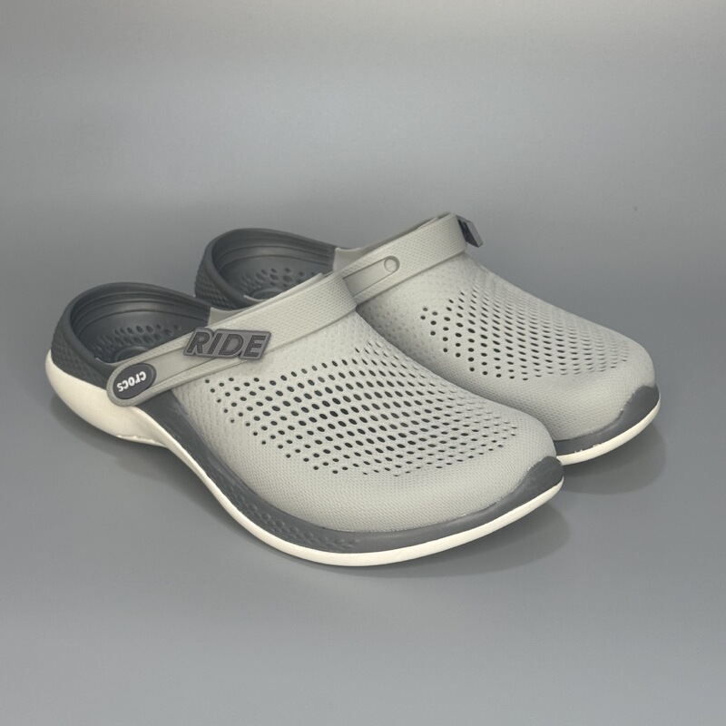 Croc Crocs Second Generation Crocs Men's and Women's Crocs Literide Beach Soft Sole Breathable Shock Absorption