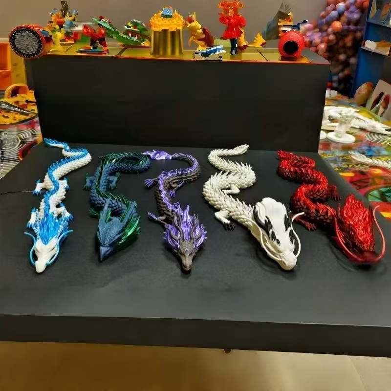 3D プリントのオウルン西海龍王オウグン龍王オウチン龍王オウシュン龍王関節可動ドラゴンおもちゃドラゴンハンド|undefined