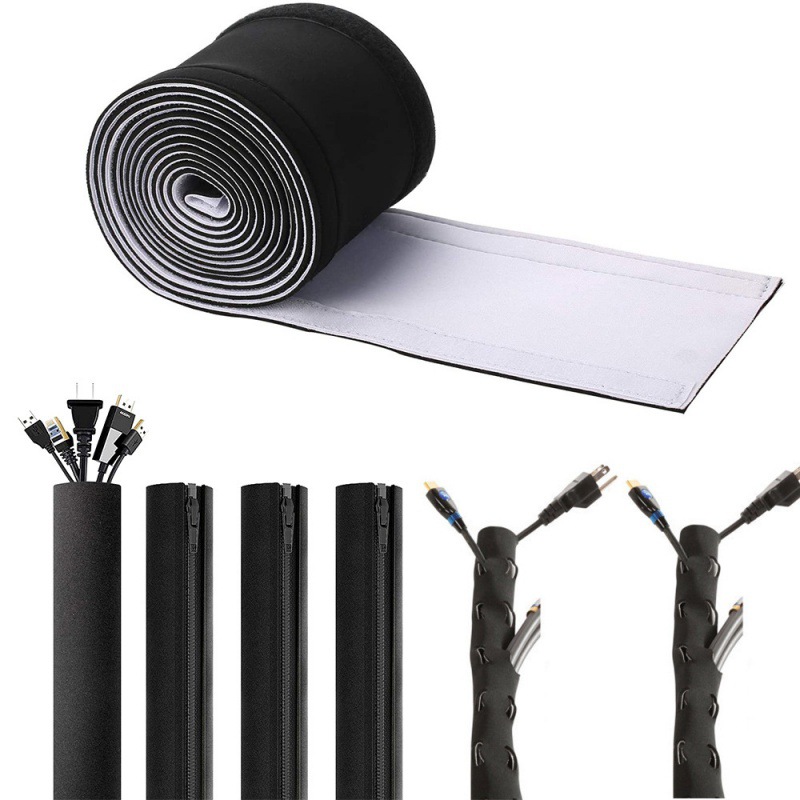 Diving material 1 m DIY wire sleeve in stock 203 m long wire sleeve 1.2m Velcro wire cable sheath