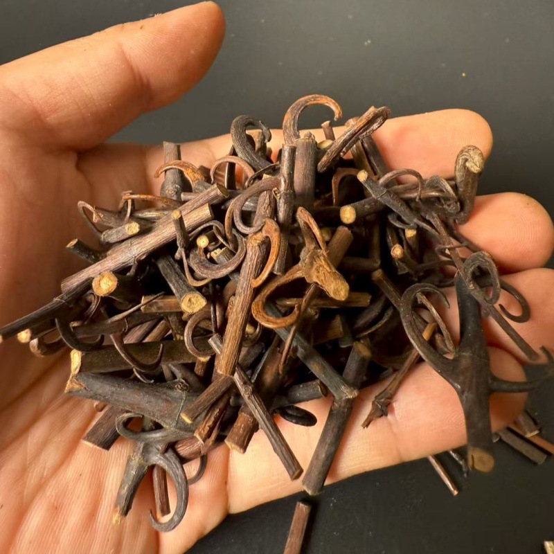 Gou Teng 钩藤 Dried Uncaria Hook Vine 500g Anhui New Harvest Decoction Herb quality and texture