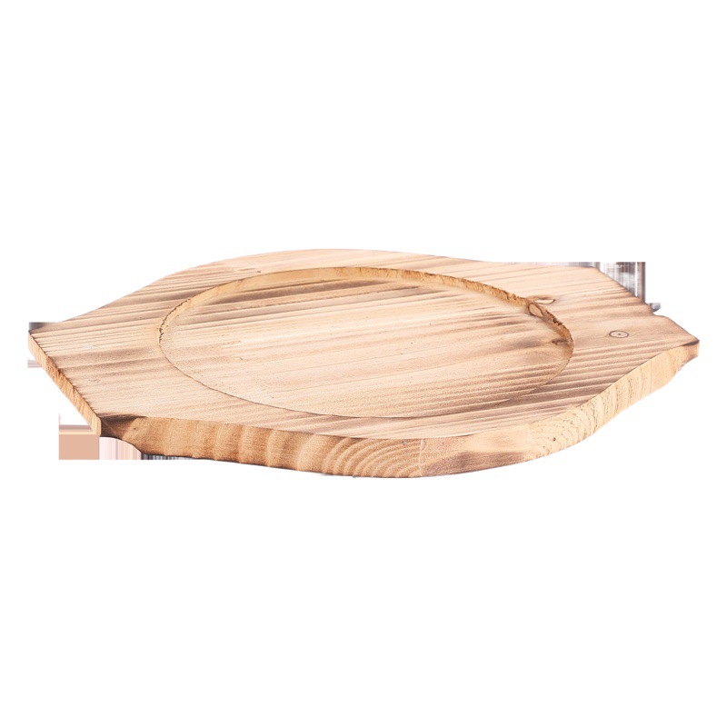 Olla de piedra estera de mesa tablero de aislamiento estera de madera engrosada teppanyaki estera de madera de carbón caliente estera de tazón de fuente resistente al calor soporte tablero de aislamiento