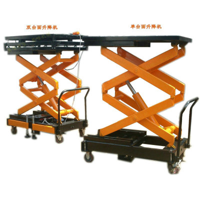 Scissors elevator SJY-6m Aerial Work Platforms Hydraulic lifts Mobile Lifting platform Three Guarantees