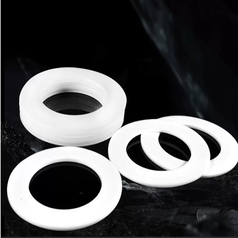 四氟垫片 耐高温平垫 PTFE塑料王非标加工 铁氟龙挡圈 非标定制
