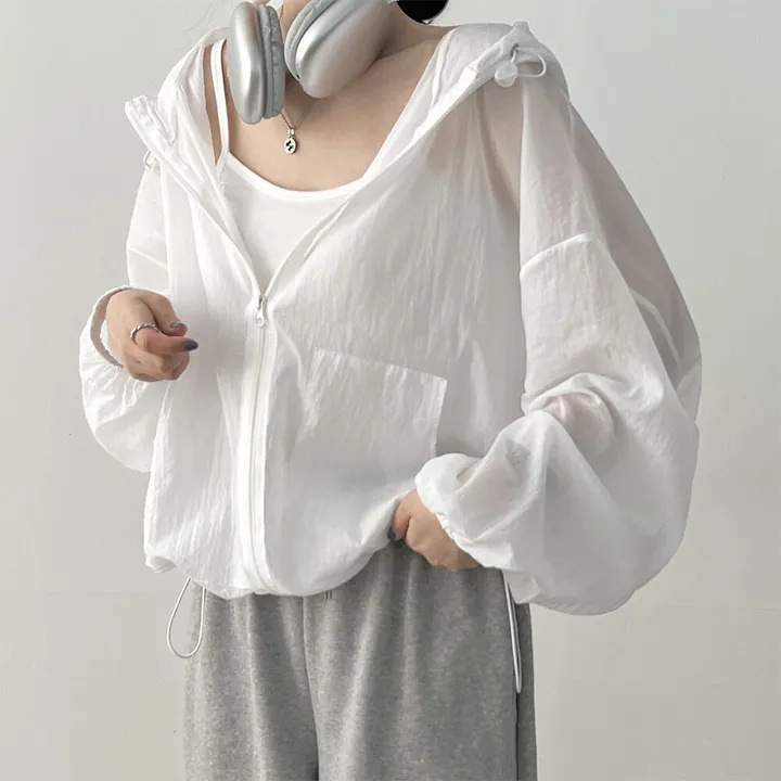 Sunscreen Clothing Women's Summer Spring Thin Breathable Jacket New Anti-ultraviolet Outdoor Fishing Foreign Trade Sunscreen Clothing Korean Style Sunscreen Clothing Women's Summer Spring Thin Breathable Jacket New Anti-ultraviolet Outdoor Fishing Foreign Trade Sunscreen Clothing Korean Style