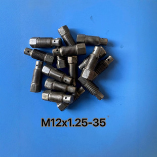 Small Loader, Small Forklift Brake Screw, Brake Caliper Oil Drain Screw, Oil Seal, Disc Brake, Brake Cylinder Brake