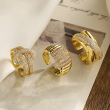 �Ĺ� ŷ��С������ͭ��18K���ʯ���ο��ڽ�ָŮʱ����������ָ��