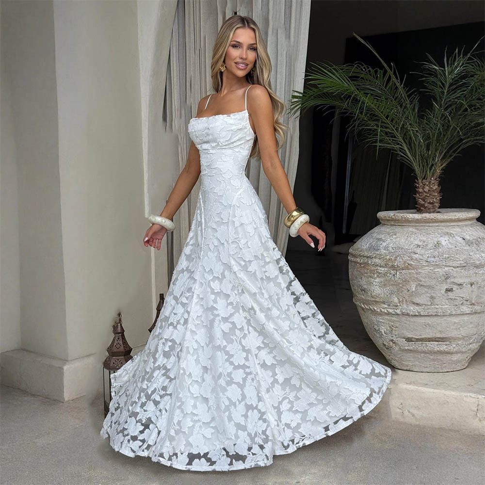 fashionable evening dress