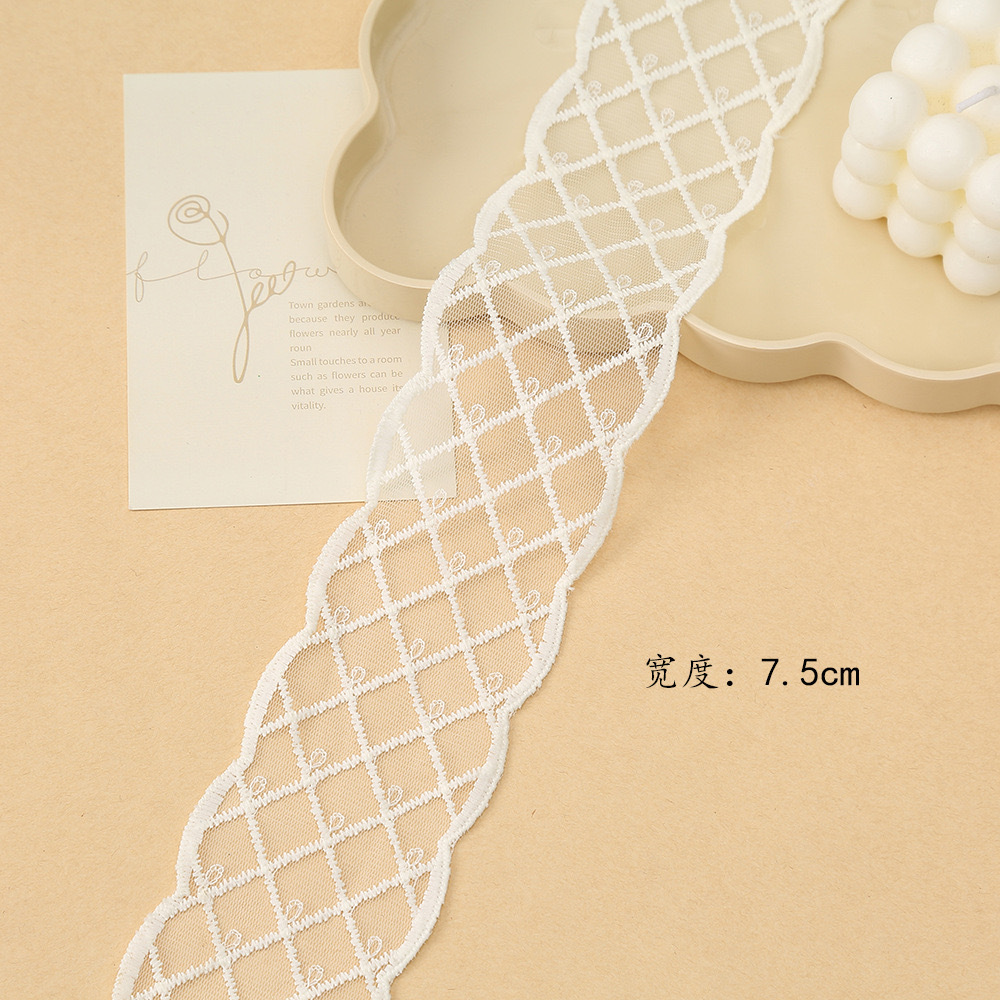 7.5cm 미세 그리드, 사이즈 5부터 시작(전체 롤은 33야드)