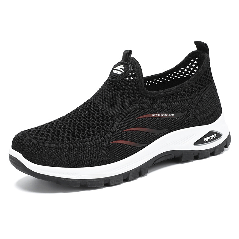 Zapatos de mujer zapatos de malla transpirable de tejido volador de verano zapatos casuales de tendencia diaria zapatos deportivos cómodos de suela suave zapatos individuales de todo fósforo