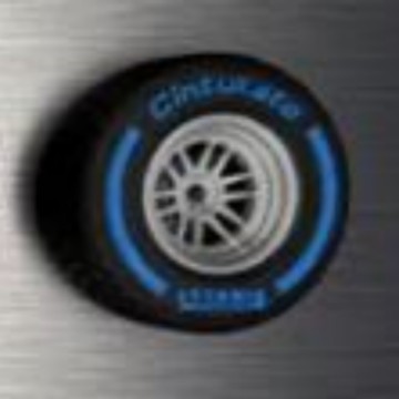 Formula 1 Tire Fridge Magnets Fórmula 1 Neumáticos para refrigerador