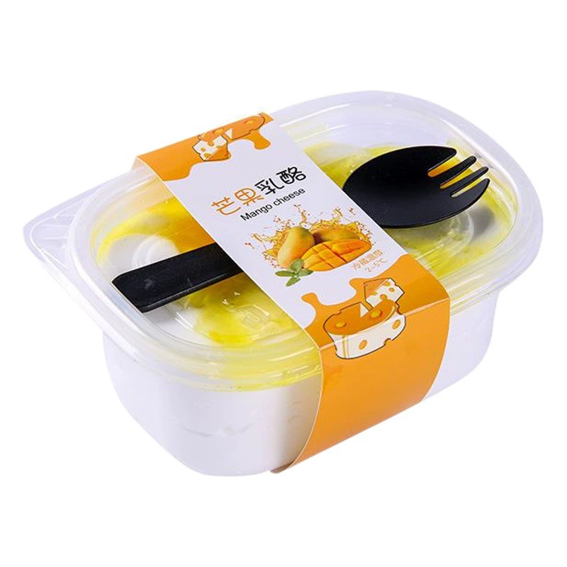 Соевое молоко коробка торт замороженный десерт кондитерские изделия в западном стиле дуриан десерт закуска крем сыр коробка торт оптом