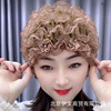 帽子女美人纱头巾弹力蕾丝遮白发帽头饰假发盖头女回层层帽包头
