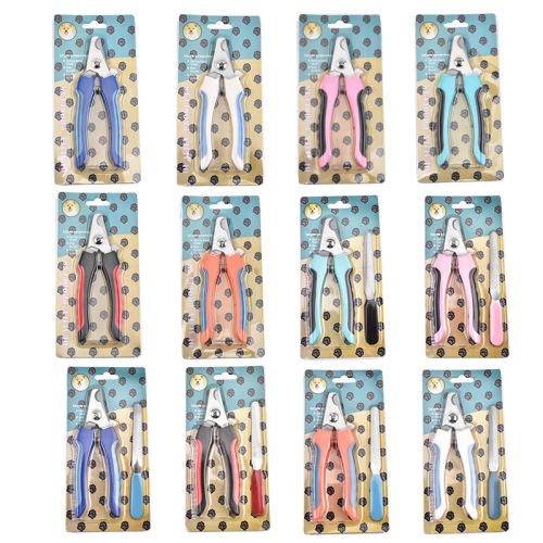 Source Factory Wholesale Pet Nail Trimmer Big Dog Nail Clipper Nail Trimmer Set with File