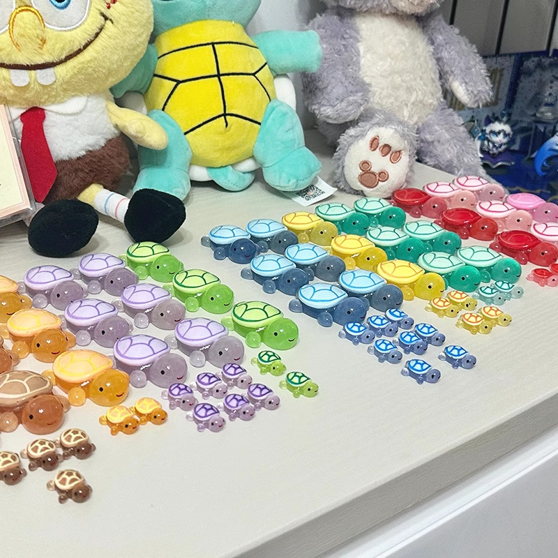【現物】夜光亀対対置物ブラインドボックスサプライズ小プレゼント小亀畳楽アクセサリー置物|undefined