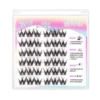 Glip -free 6 rows of 36 clusters of lazy big flowers scroll 13mm