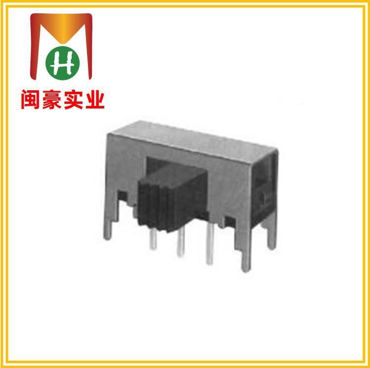 SK-12F05侧拨拨动开关 短脚拨档开关 档位开关 波段开关 长柄