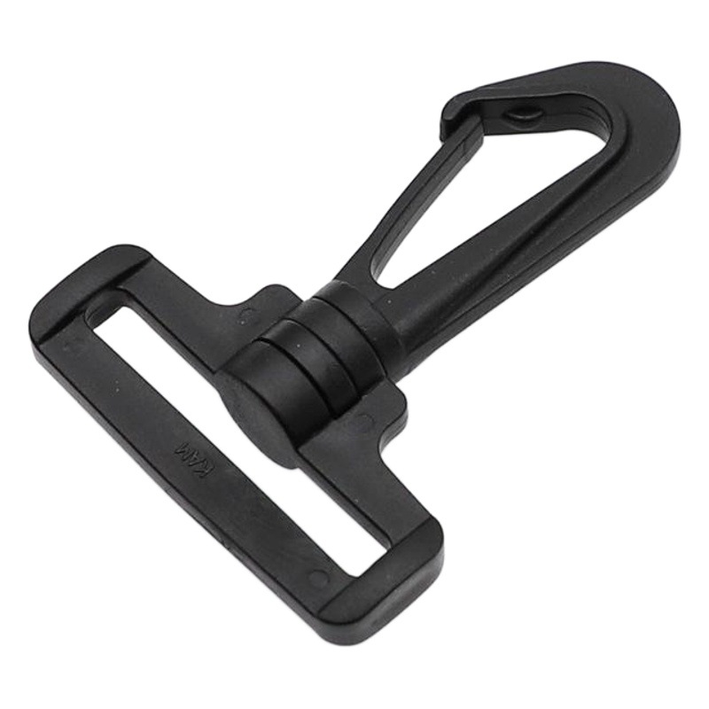 Supply 38mm plastic hook 360 degree rotating backpack hook dog buckle hook luggage buckle spot 14 color