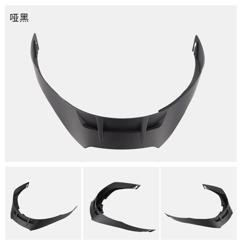Soman Motorcycle Helmet Sm955S Tail Wing, Open-Face Helmet 955-S Personalized DIY with Tail Wing Accessories