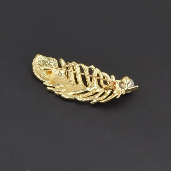 Fashionable universal transparent brooch