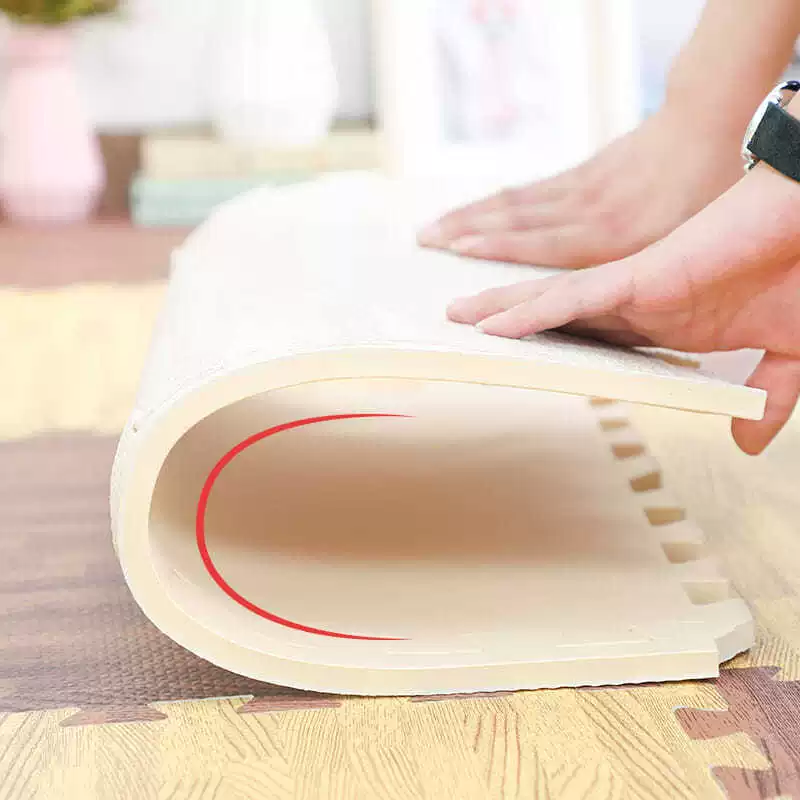 Brainteaser for crawling for bedroom from foam, increased thickness, tatami