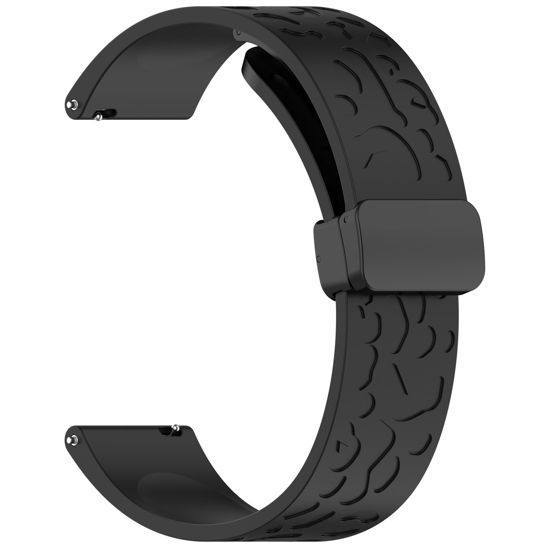 Compatible with the universal leopard print magnetic clasp strap of Huawei and Samsung Galaxy watch5 pro watch5 undefined