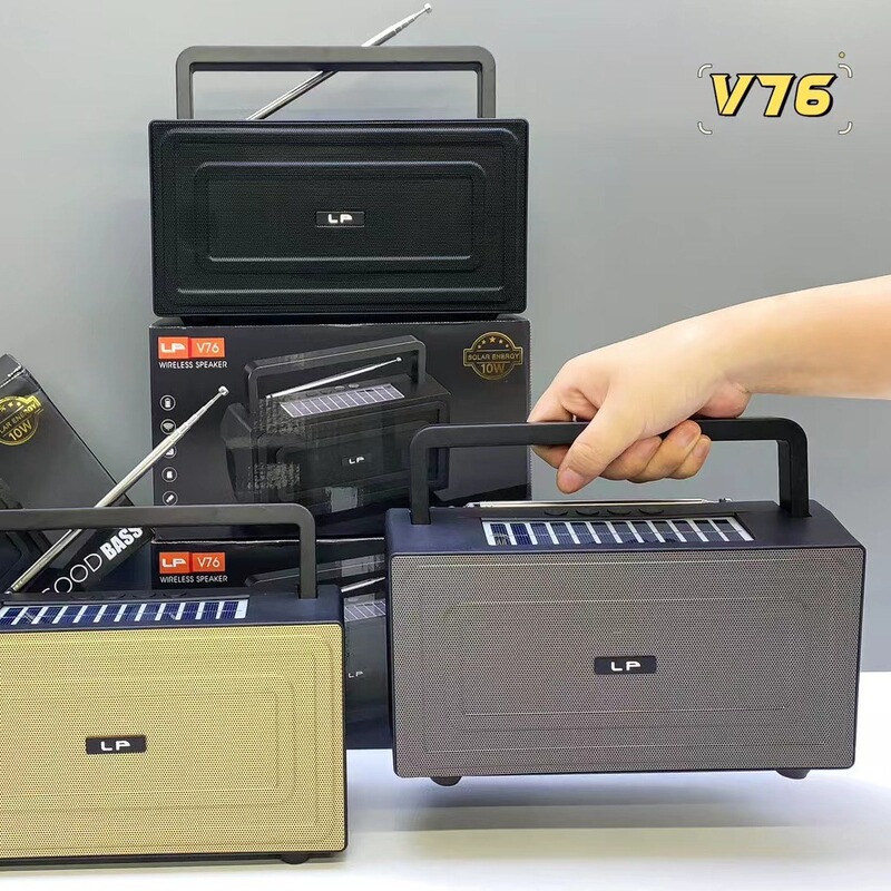 新商品LP-V76無線ブルートゥーススピーカー屋外ラジオポータブル大出力サブウーファ携帯型オーディオ|undefined