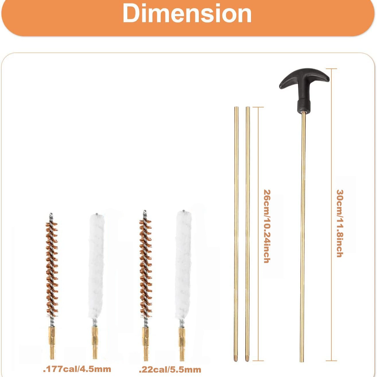 (Cross-border trading), hygienic rifle, set, brush, 7 pieces