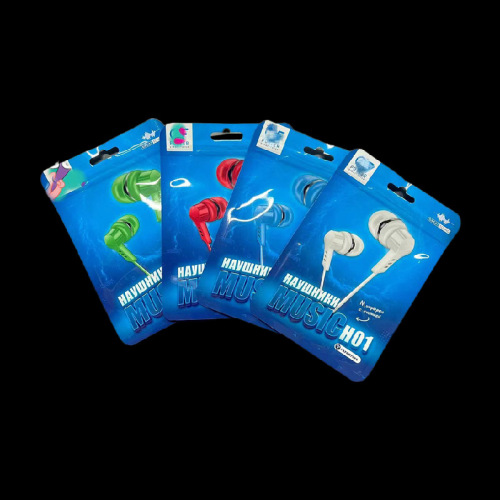 Custom LOGO Mobile Game Glove Packaging Bag Composite Bag Phone Case Bluetooth Earphone Cable Data Cord Pearlescent Yin Yang Bag