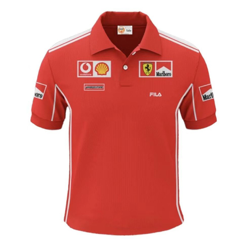 2025年新作 F1 レーシングスーツ フェラーリ メルセデスベンツ マクラーレン 半袖Tシャツ POLO 同チーム|undefined