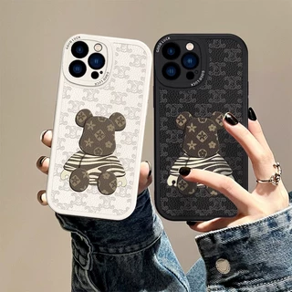 潮牌暴力熊苹果iphone17pro新款手机壳男款16proamx个性防摔外壳