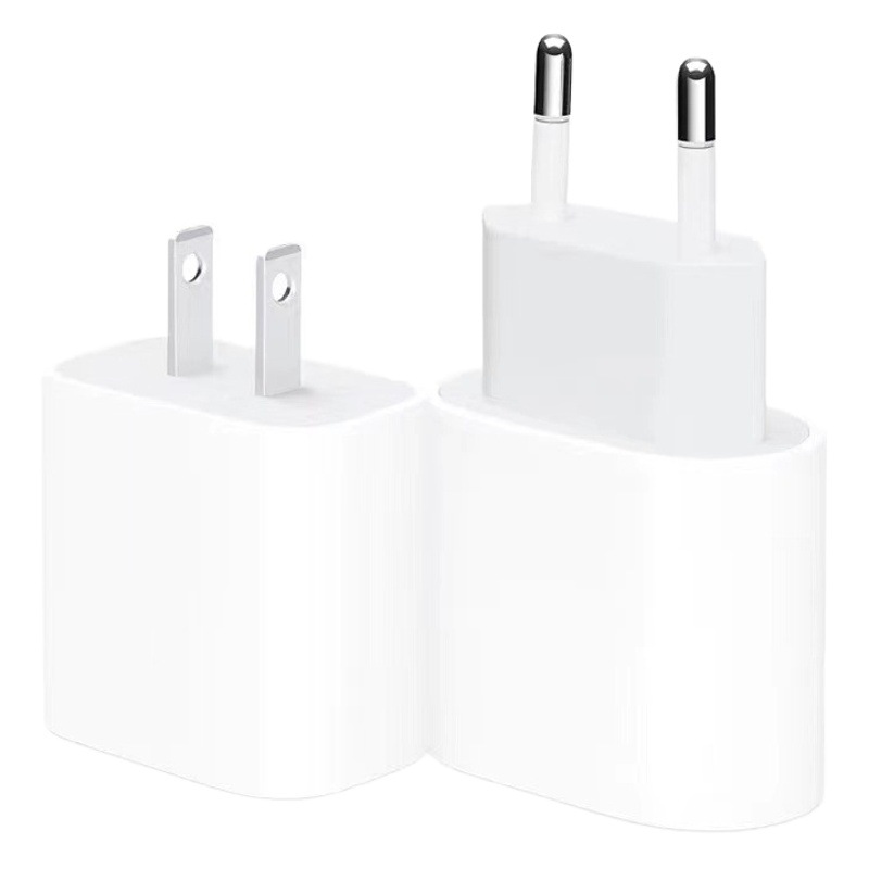 PD20W estándar americano medio estándar 12W cargador de cabeza de carga rápida al por mayor Pd estándar europeo cabeza de carga adecuada para Apple pd cabeza de carga