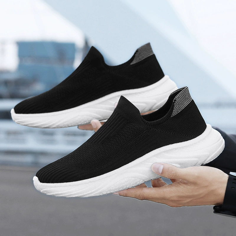 Обувь женская 2025 Весенняя дышащая обувь большого размера повседневная обувь мягкая подошва легкая педаль обувь трансграничная женская обувь оптом